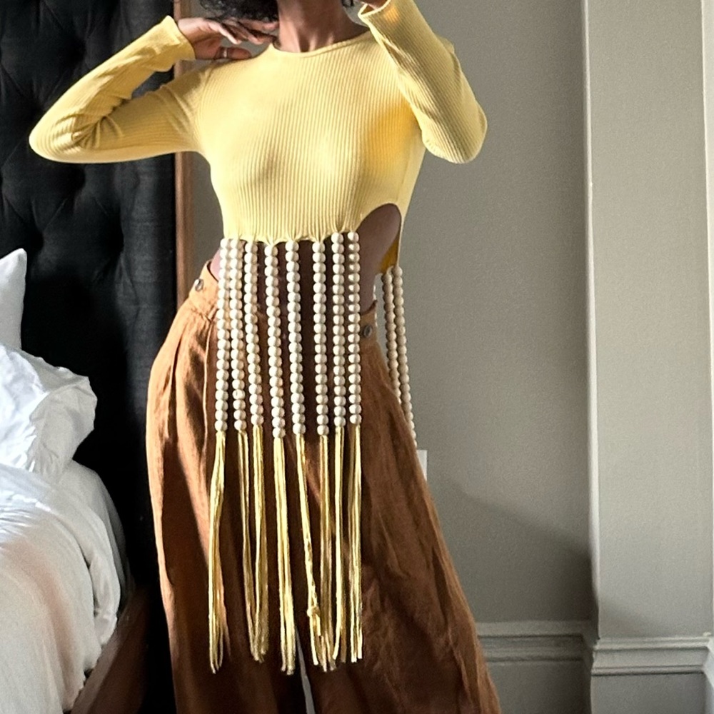 Beaded Simon Miller Top